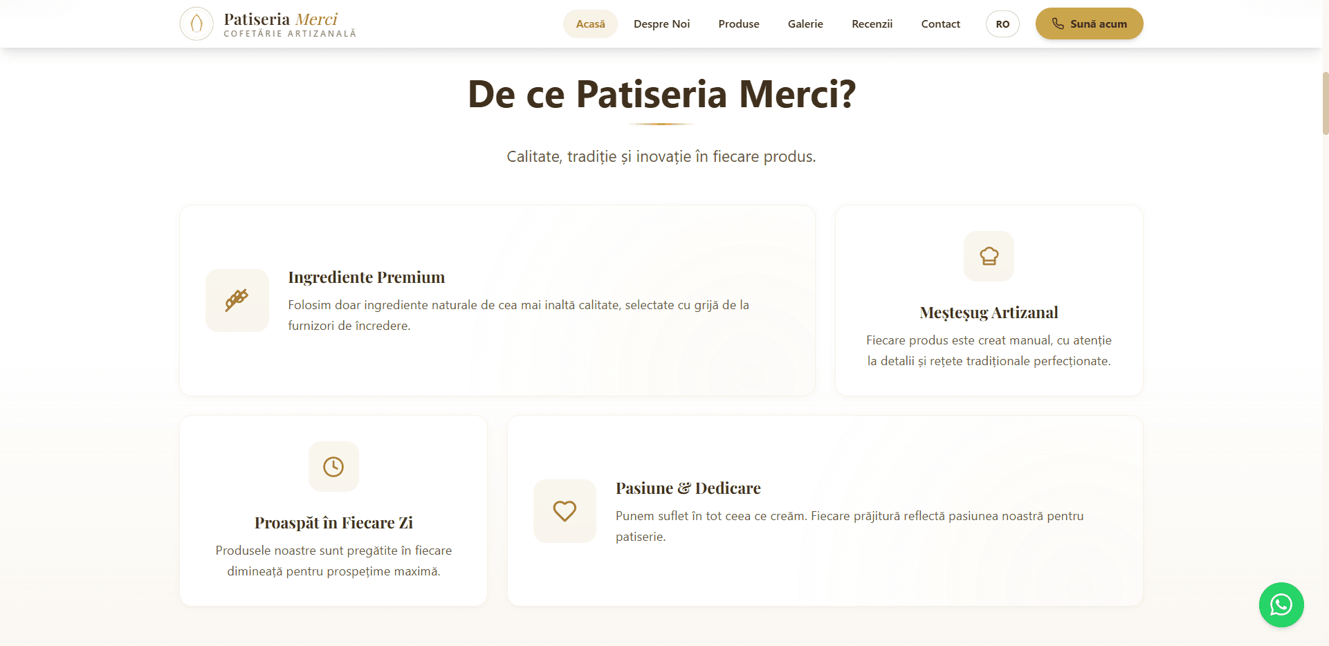 Patiseria Merci - screenshot 1